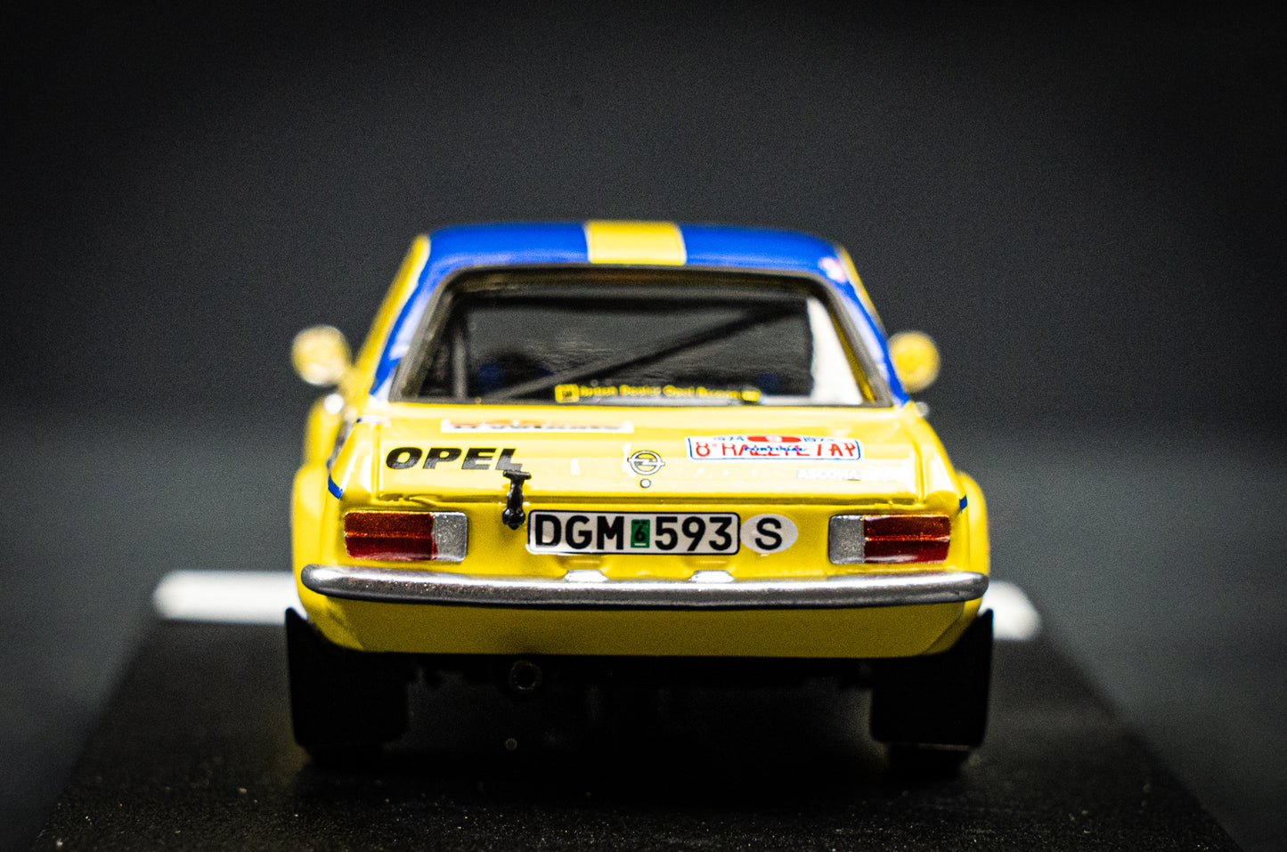 Opel Ascona - Lim. Edition 1/150 #13 T. Fall / R. Turvey - TAP Rallye Portugal 1974 1:43