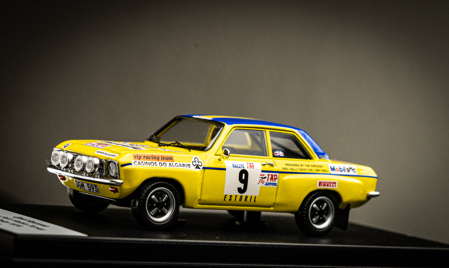 Opel Ascona - Lim. Edition 1/150 #13 T. Fall / R. Turvey - TAP Rallye Portugal 1974 1:43