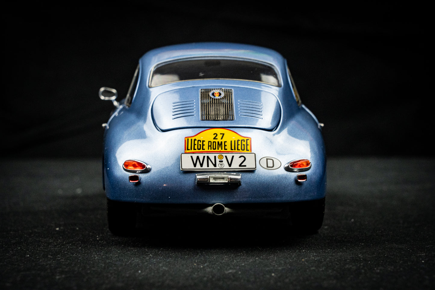 Porsche 356 A Carrera Coupe #27 Buchet / Strähle Sieger Rallye Lüttich - Lüttich 1959