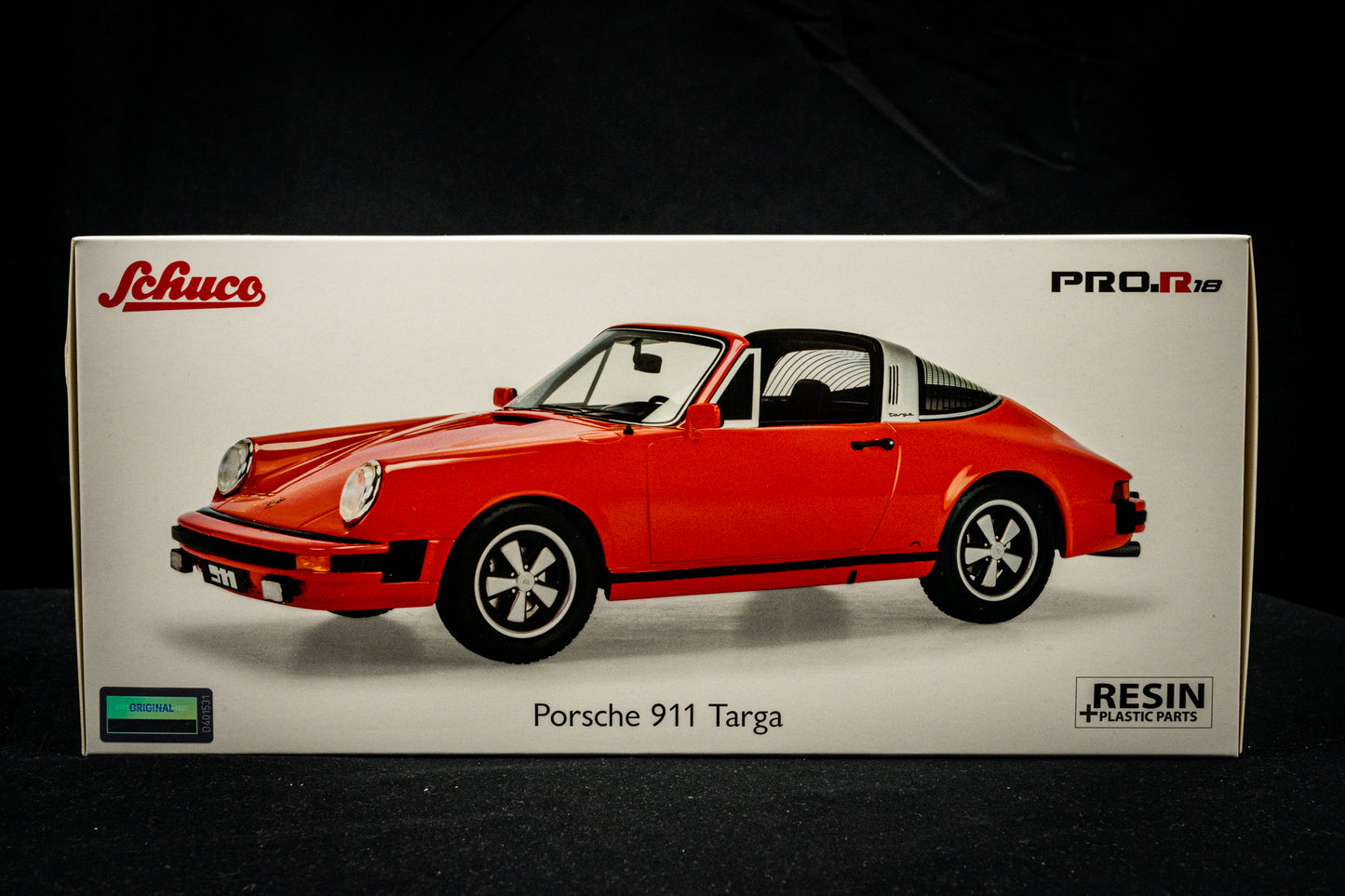 Porsche 911 Targa rot - Schuco ProR Serie 1:18 Resine