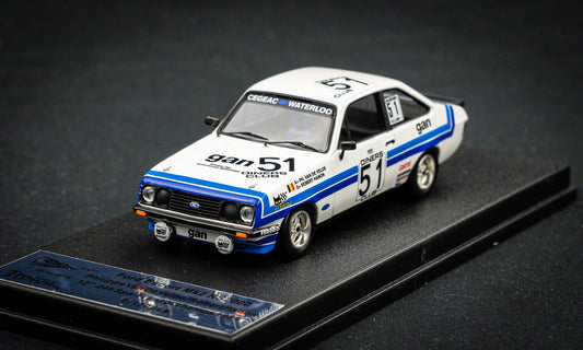 Ford Escort Mk2 RS2000 lim. Edition 150 Stk. #51 van de Velde / Hanon 24h Spa  1981