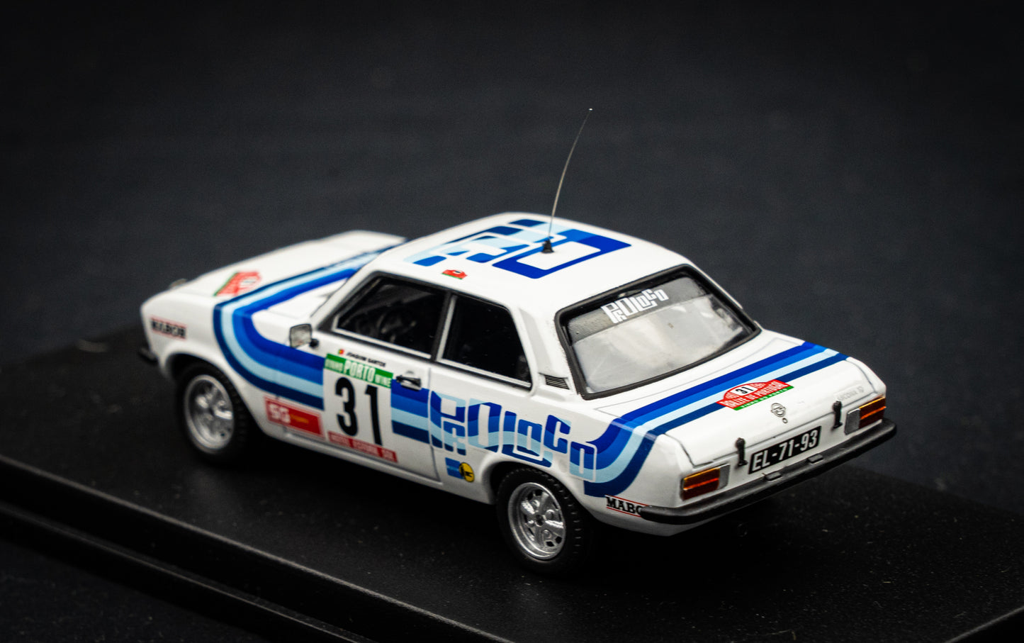 Opel Ascona 1.9 SR lim. edition 1/150 Stk. #31 Santos / Moutinho Rallye Portugal 1980