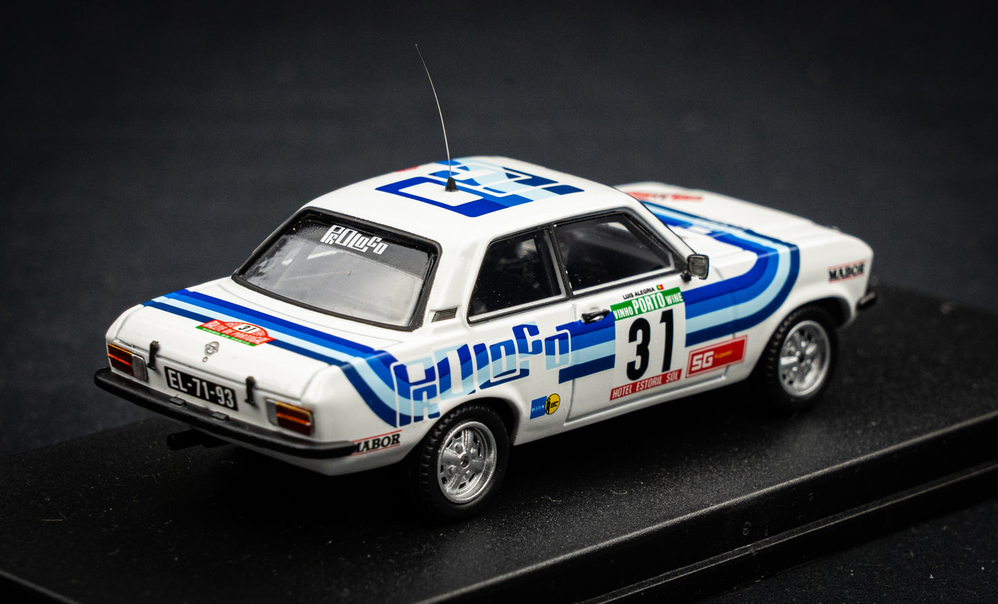 Opel Ascona 1.9 SR lim. edition 1/150 Stk. #31 Santos / Moutinho Rallye Portugal 1980