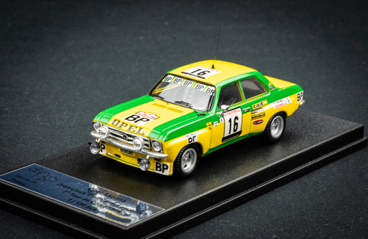 Opel Ascona 1.9 SR lim. edition 1/150 Stk. #16 Clarr / Fauchille P7 Korsika Rallye 1974