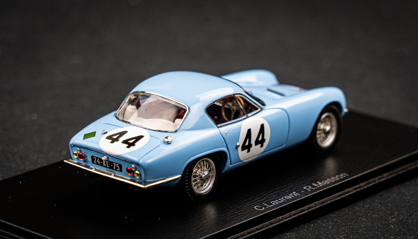 Lotus Elite #44 Laurent / Masson 24h LeMans 1960 1:43 Spark