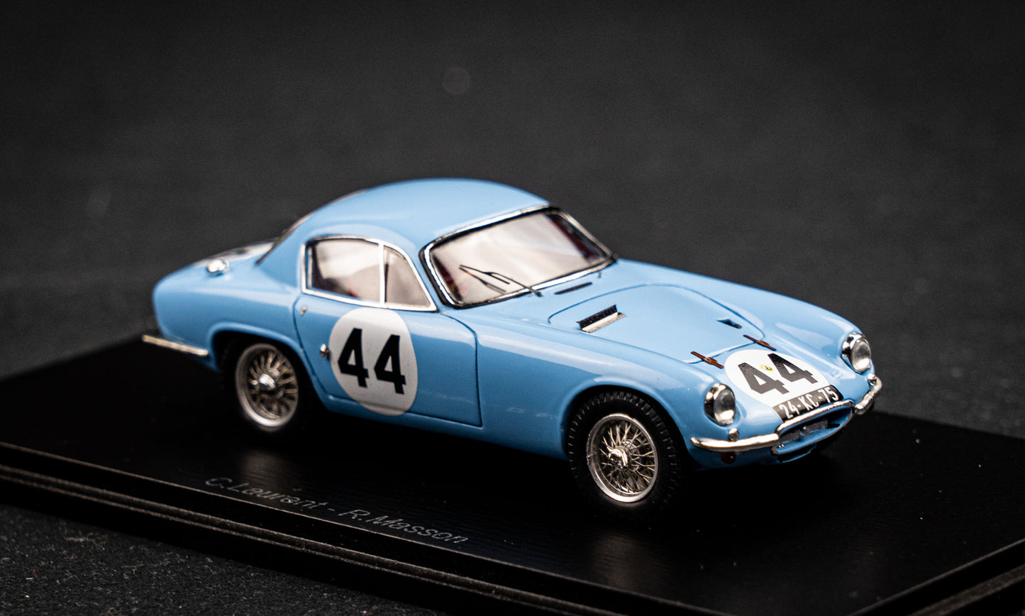 Lotus Elite #44 Laurent / Masson 24h LeMans 1960 1:43 Spark