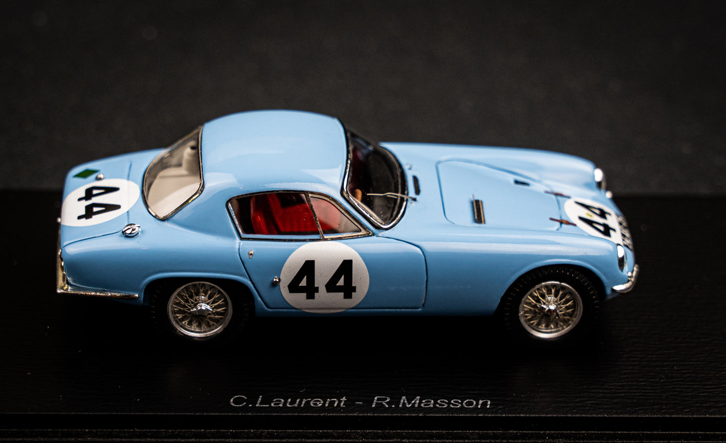 Lotus Elite #44 Laurent / Masson 24h LeMans 1960 1:43 Spark