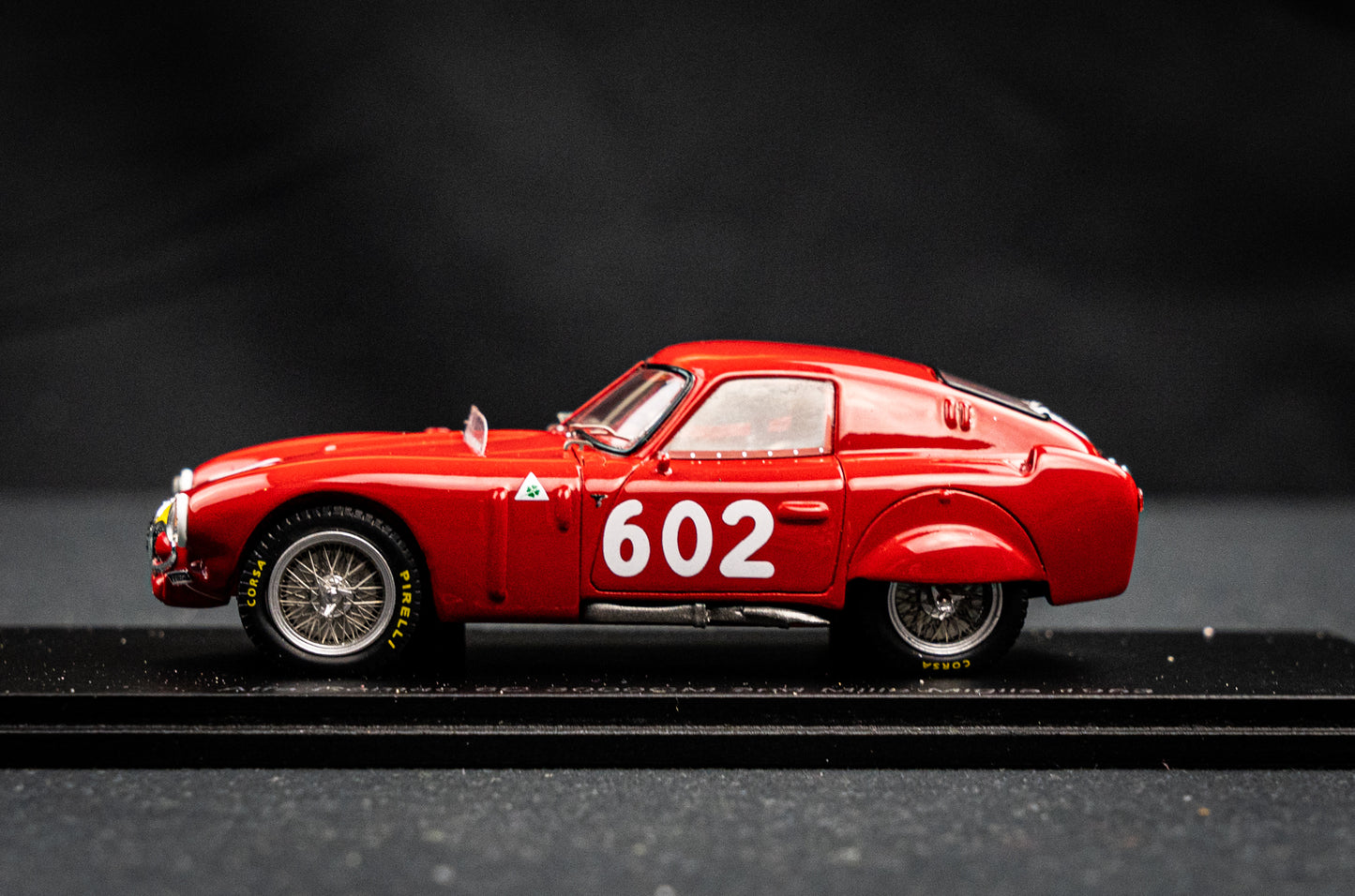 Alfa Romeo 6C 3000ccm #602 Fangio / Sala  2nd Mille Miglia 1953 1:43 Spark