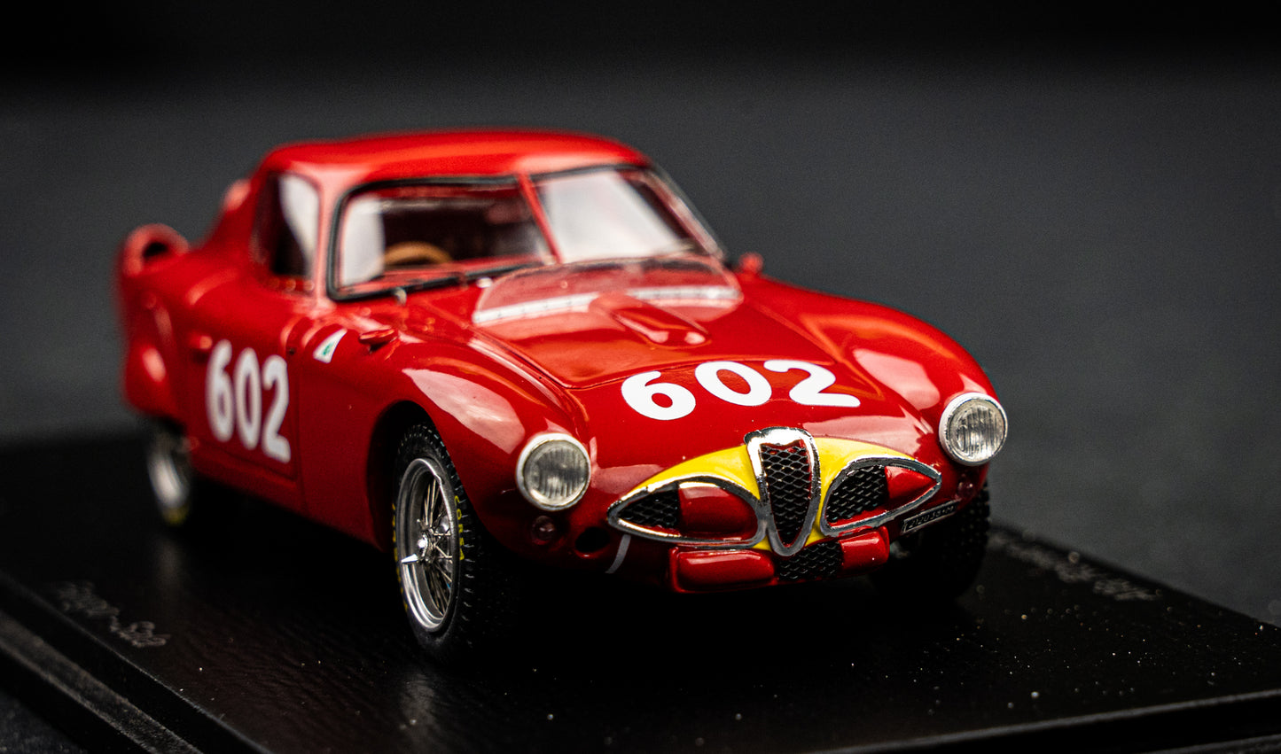 Alfa Romeo 6C 3000ccm #602 Fangio / Sala  2nd Mille Miglia 1953 1:43 Spark