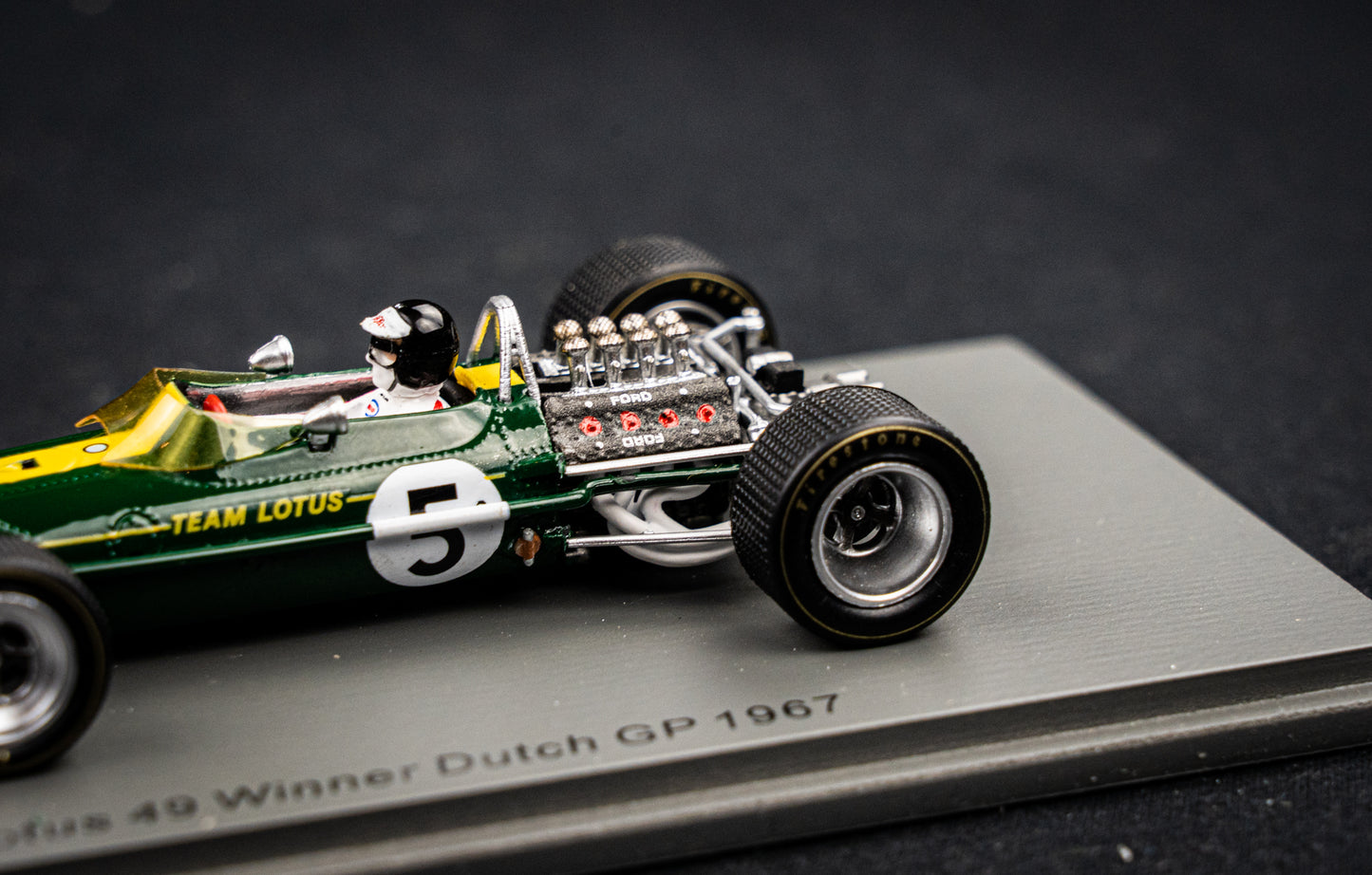 Lotus 49 #5 Jim Clark Sieger Formel 1 GP Niederlande 1967 1/43 Spark