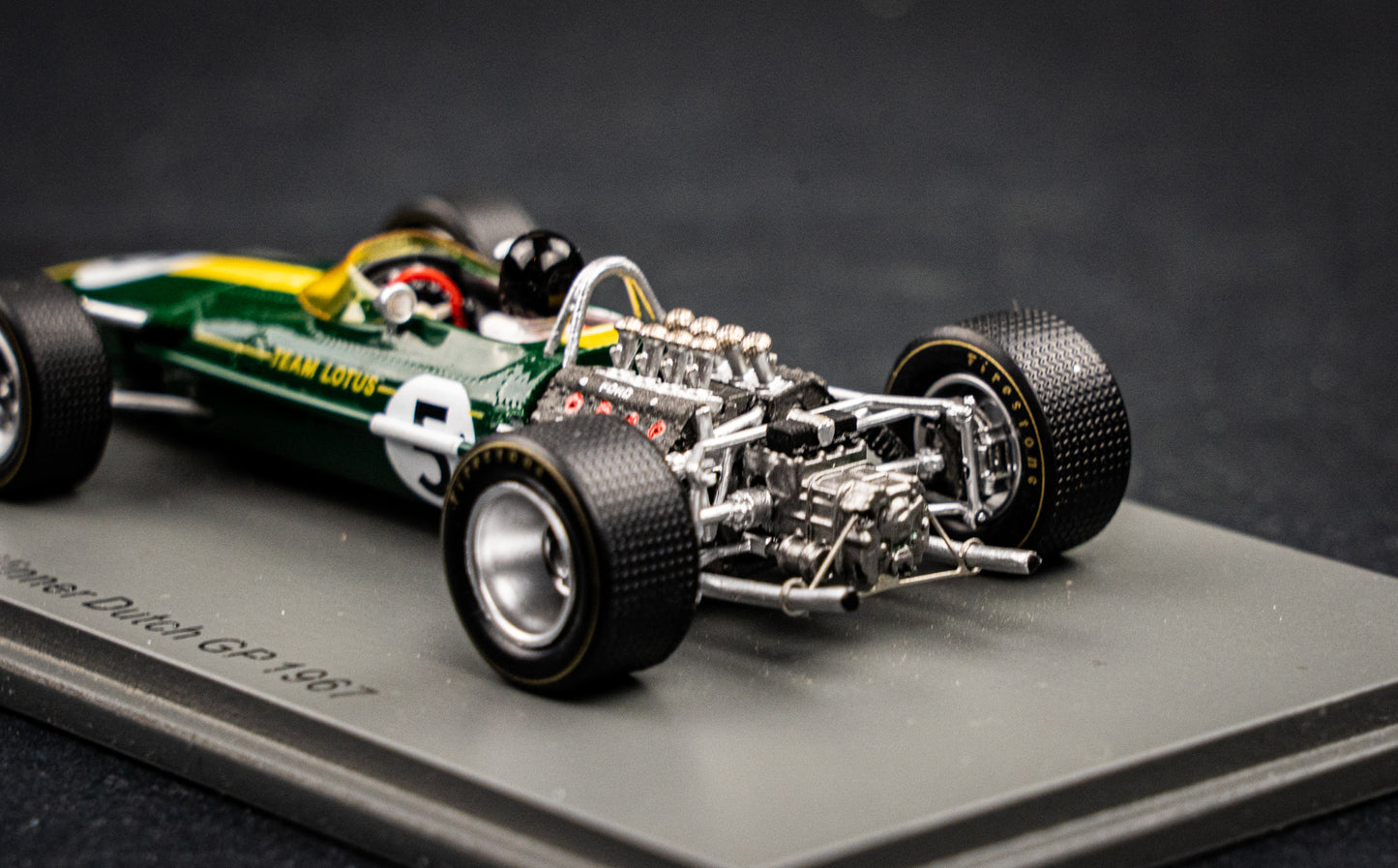 Lotus 49 #5 Jim Clark Sieger Formel 1 GP Niederlande 1967 1/43 Spark