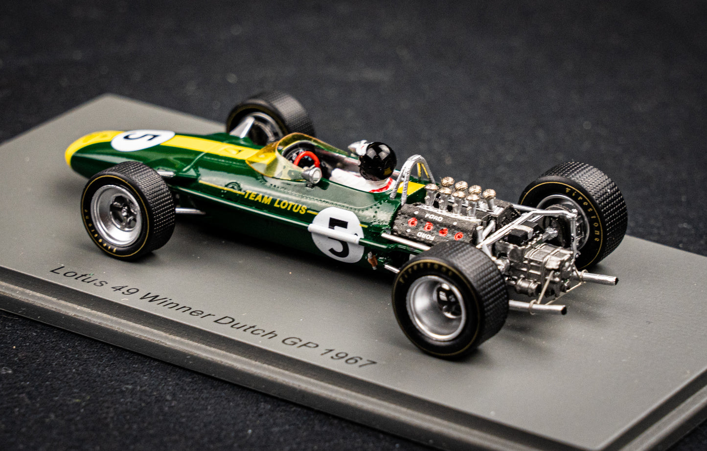 Lotus 49 #5 Jim Clark Sieger Formel 1 GP Niederlande 1967 1/43 Spark