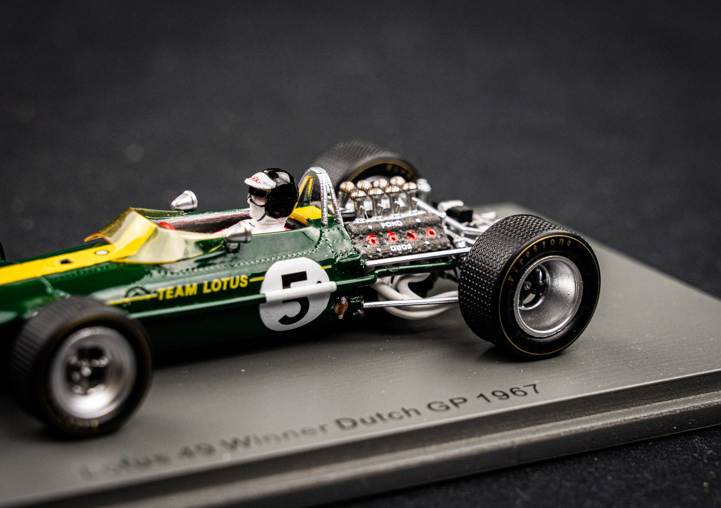 Lotus 49 #5 Jim Clark Sieger Formel 1 GP Niederlande 1967 1/43 Spark