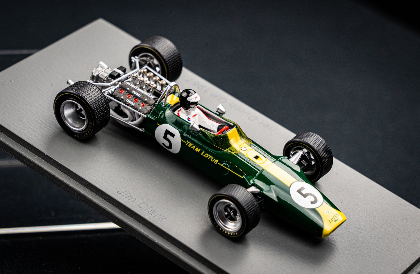 Lotus 49 #5 Jim Clark Sieger Formel 1 GP Niederlande 1967 1/43 Spark