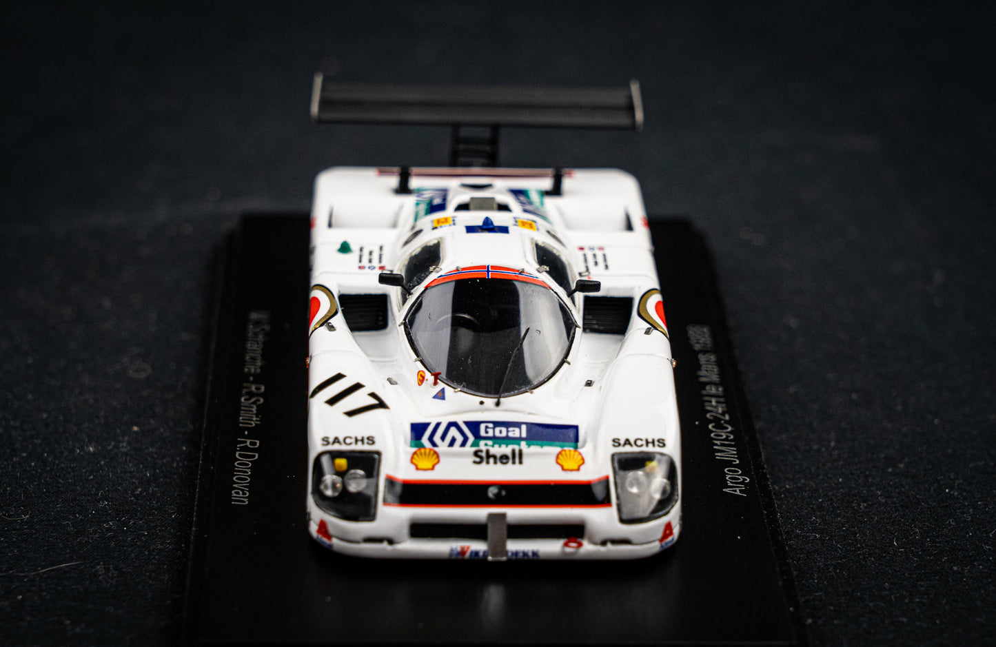 ARGO JM19C #117 Schanche / Smith / Donovan 24h LeMans 1988 - Spark 1:43