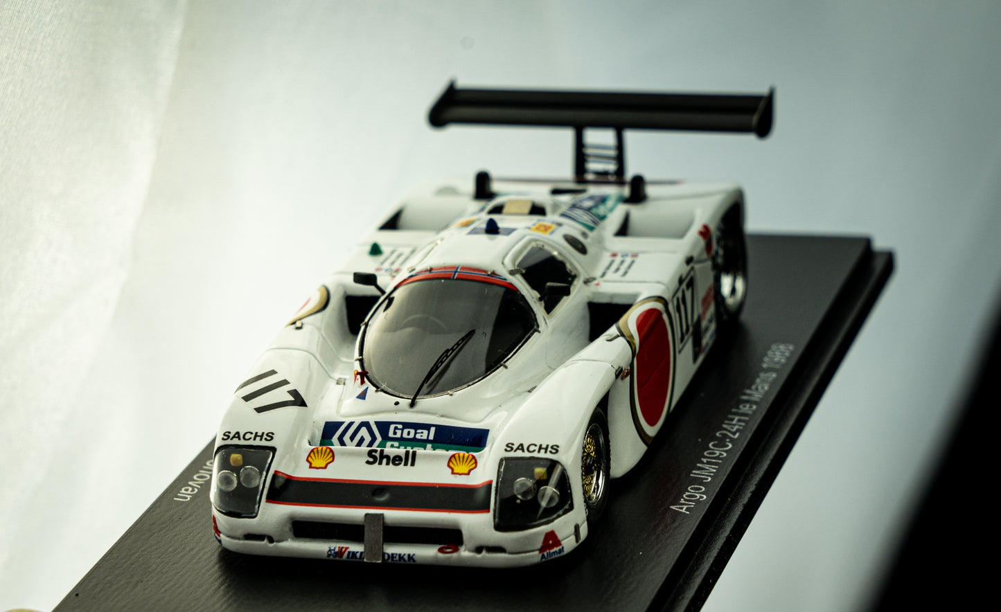 ARGO JM19C #117 Schanche / Smith / Donovan 24h LeMans 1988 - Spark 1:43