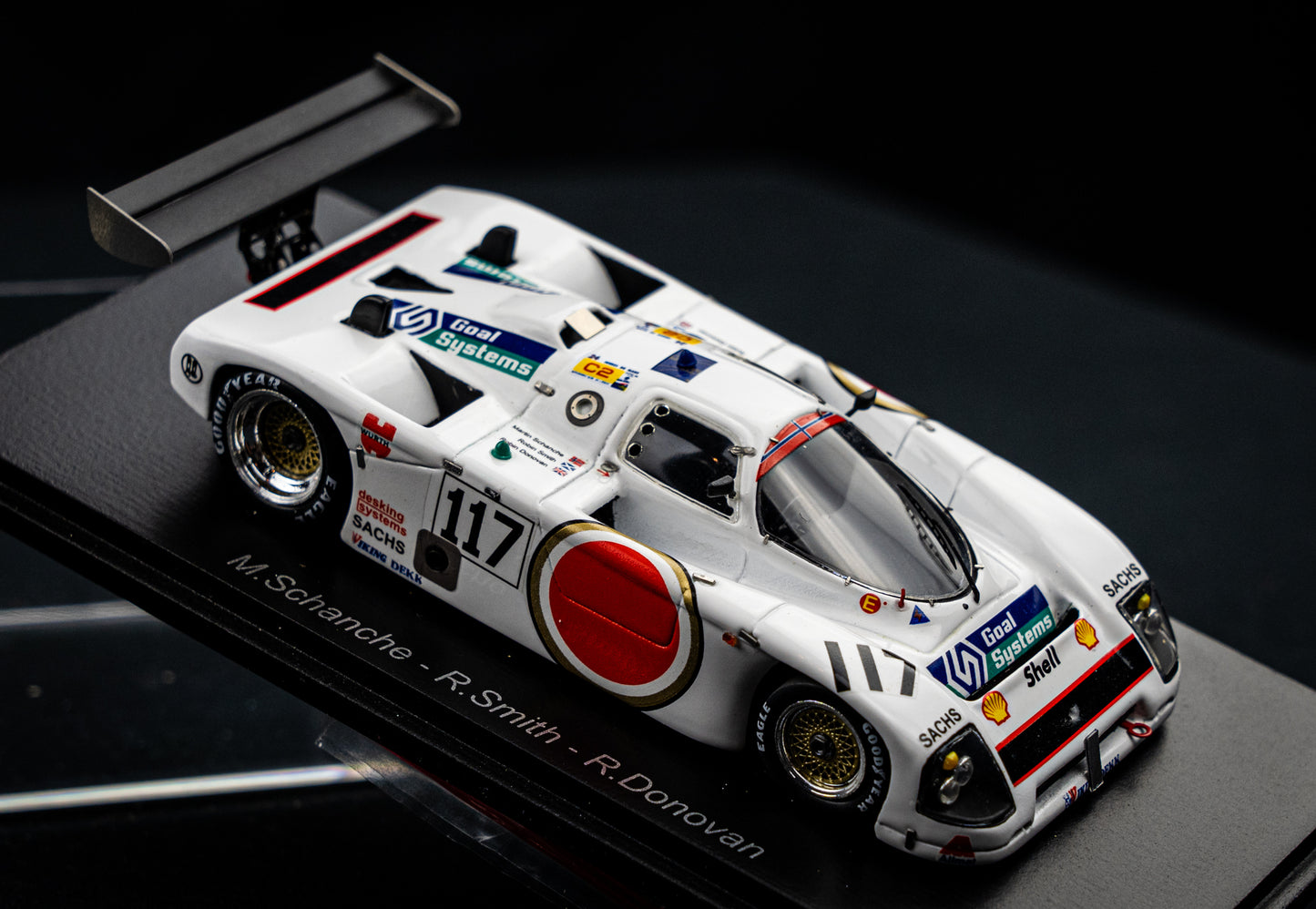 ARGO JM19C #117 Schanche / Smith / Donovan 24h LeMans 1988 - Spark 1:43