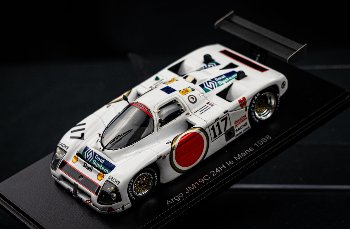 ARGO JM19C #117 Schanche / Smith / Donovan 24h LeMans 1988 - Spark 1:43