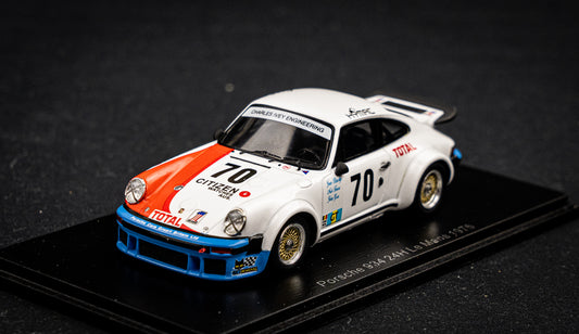 Porsche 934 #70 Blaton / Faure / Goss 24h LeMans 1976 1:43 Spark