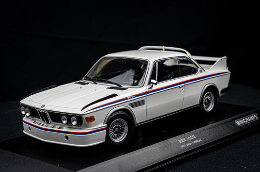 BMW 3.0 CSL E9 1973 weiß lim. Edition 600 Stk. - Minichamps 1:18