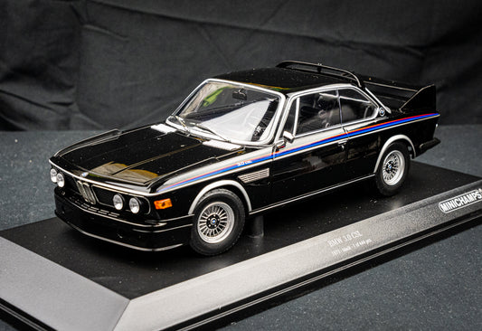 BMW 3.0 CSL E9 1973 schwarz lim. Edition 444 Stk. - Minichamps 1:18