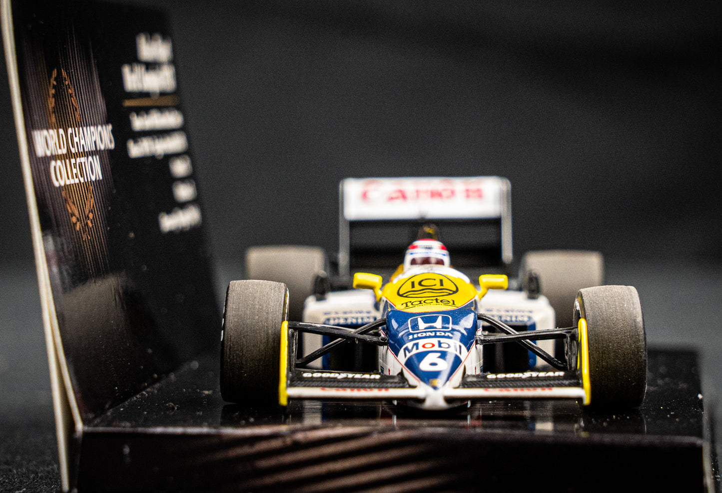 Nelson Piquet #6 Williams FW11B Formel 1 Weltmeister 1987 - Minichamps 1:43