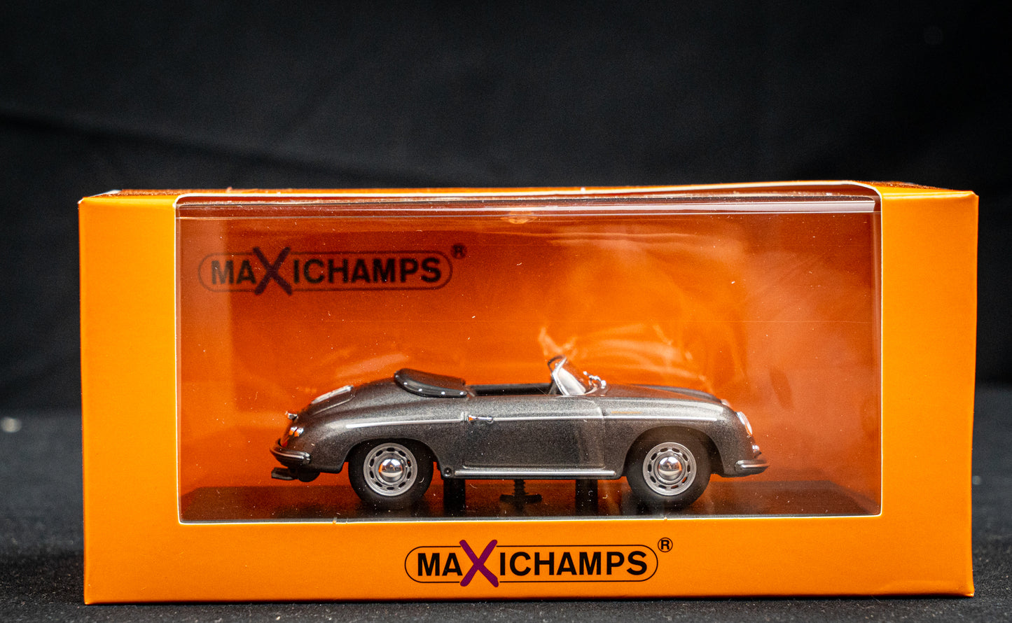 Porsche 356 Speedster grau metallic Maxichamps 1:43