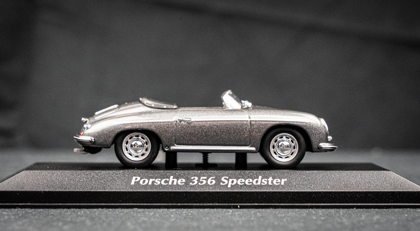 Porsche 356 Speedster grau metallic Maxichamps 1:43