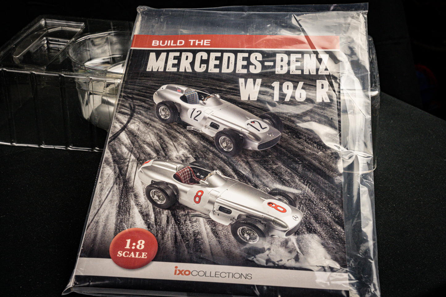 Mercedes W196 R no.12 Stirling Moss Formel 1 WM 1955 - IXO Collections 1:8