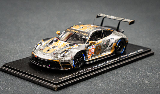 Porsche 911 RSR-19 #99 24h LeMans 2022 Hardpoint Motorsport 1:43 Spark