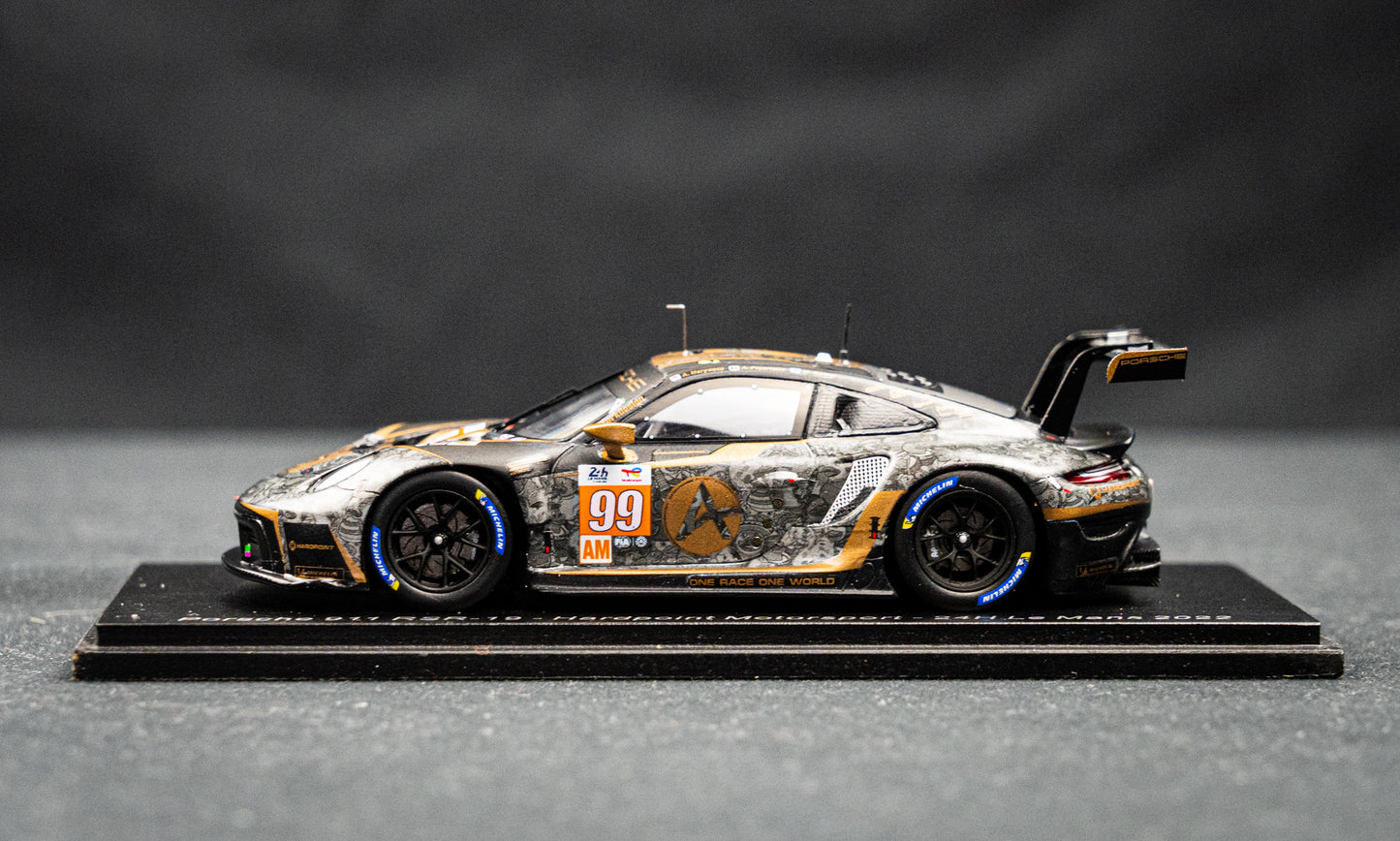 Porsche 911 RSR-19 #99 24h LeMans 2022 Hardpoint Motorsport 1:43 Spark