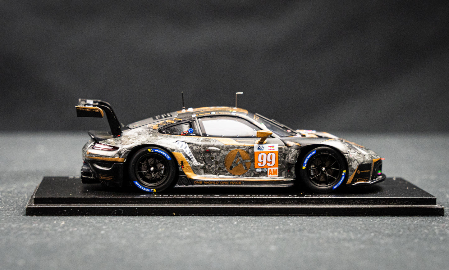 Porsche 911 RSR-19 #99 24h LeMans 2022 Hardpoint Motorsport 1:43 Spark