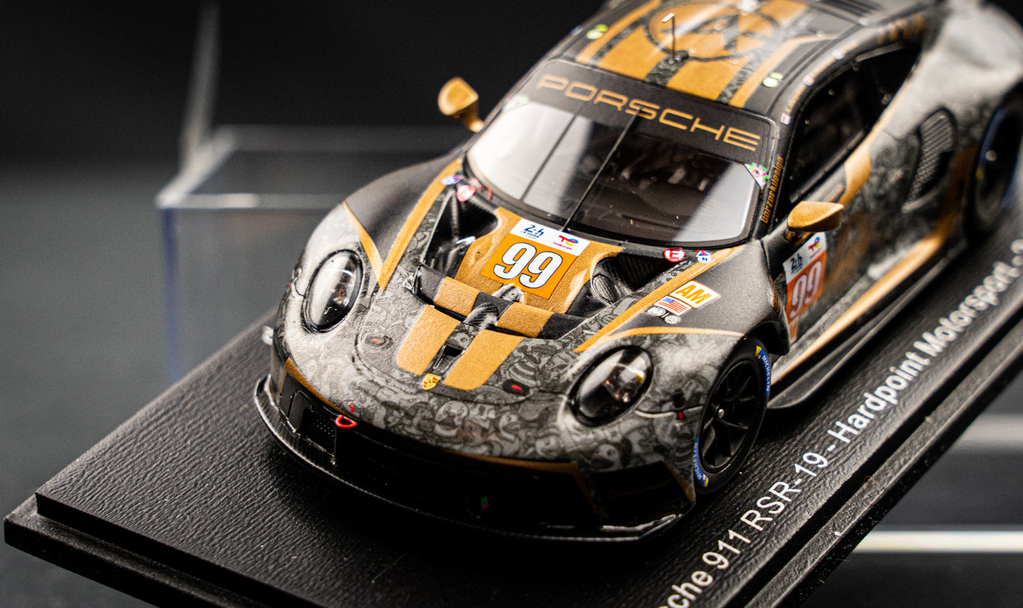 Porsche 911 RSR-19 #99 24h LeMans 2022 Hardpoint Motorsport 1:43 Spark