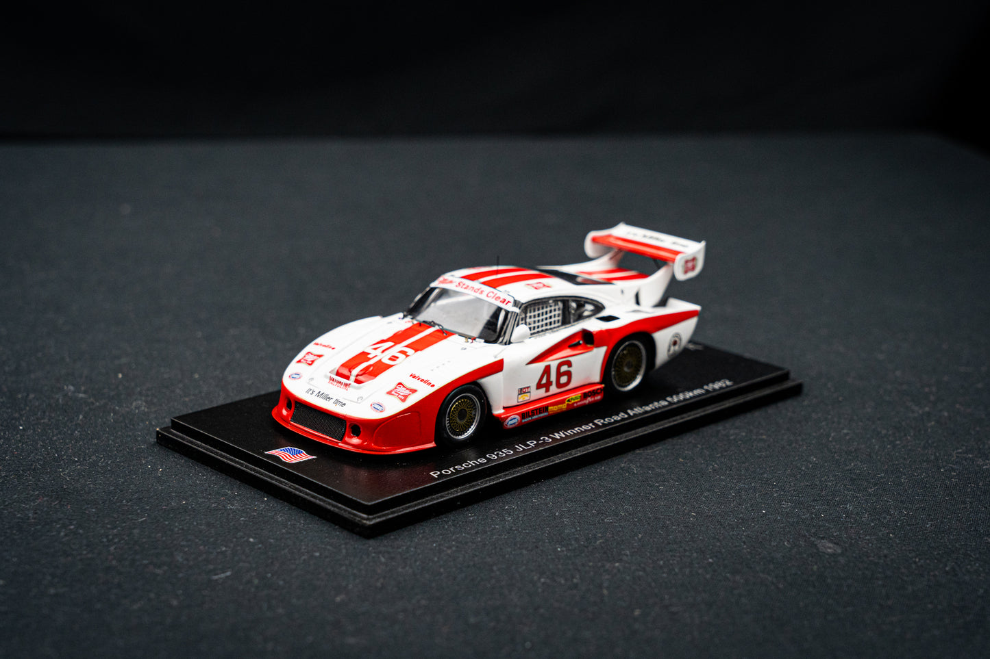 Porsche 935 JLP-3 #46 lim. 500 Stk. Sieger 500km John Paul Road Atlanta 1982 1:43 Spark