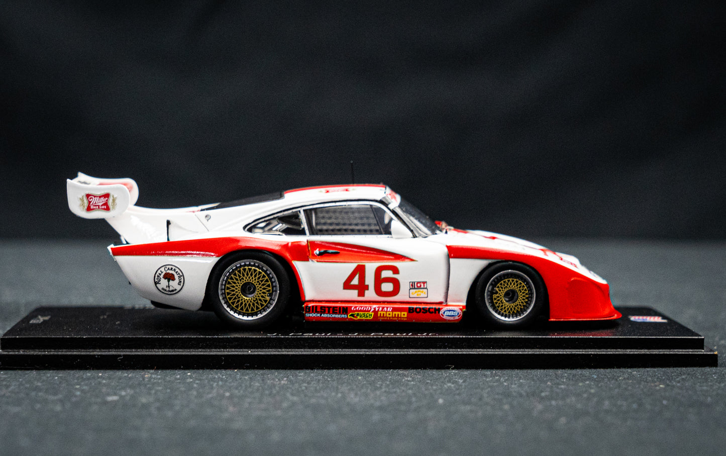 Porsche 935 JLP-3 #46 lim. 500 Stk. Sieger 500km John Paul Road Atlanta 1982 1:43 Spark