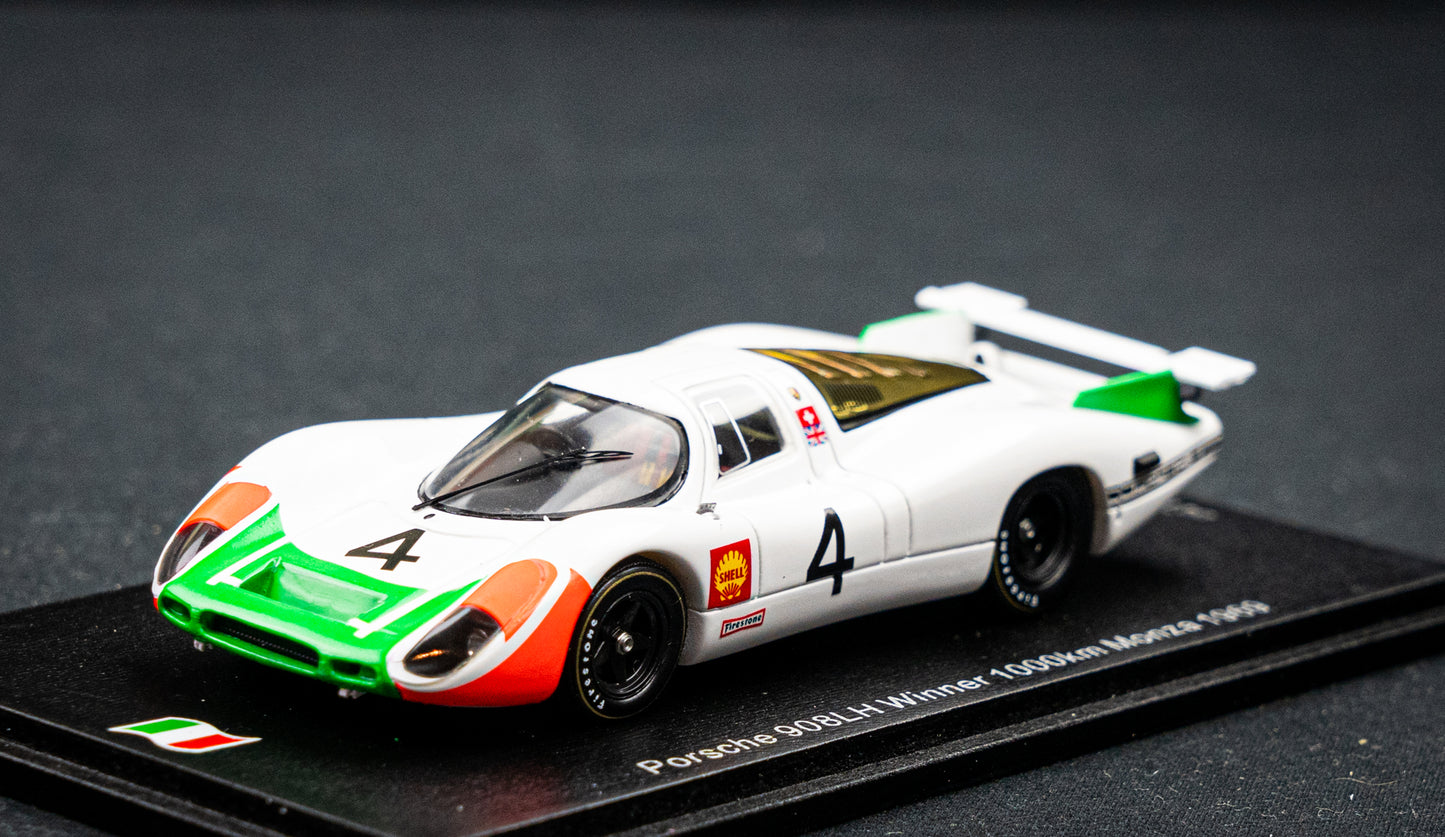 Porsche 908 LH #4 Siffert/Redman Sieger 1000 km Monza 1969, Spark 1:43