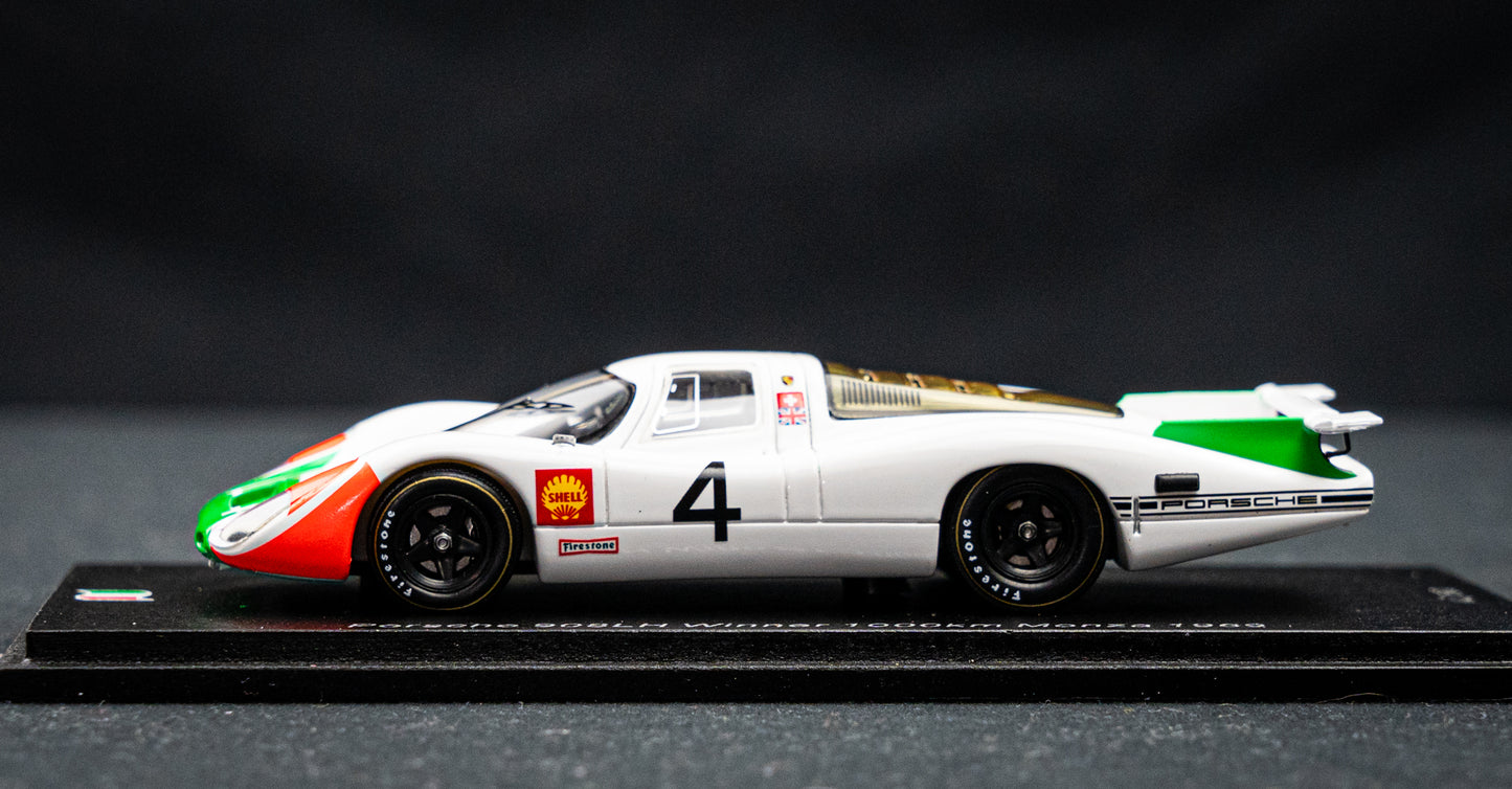 Porsche 908 LH #4 Siffert/Redman Sieger 1000 km Monza 1969, Spark 1:43