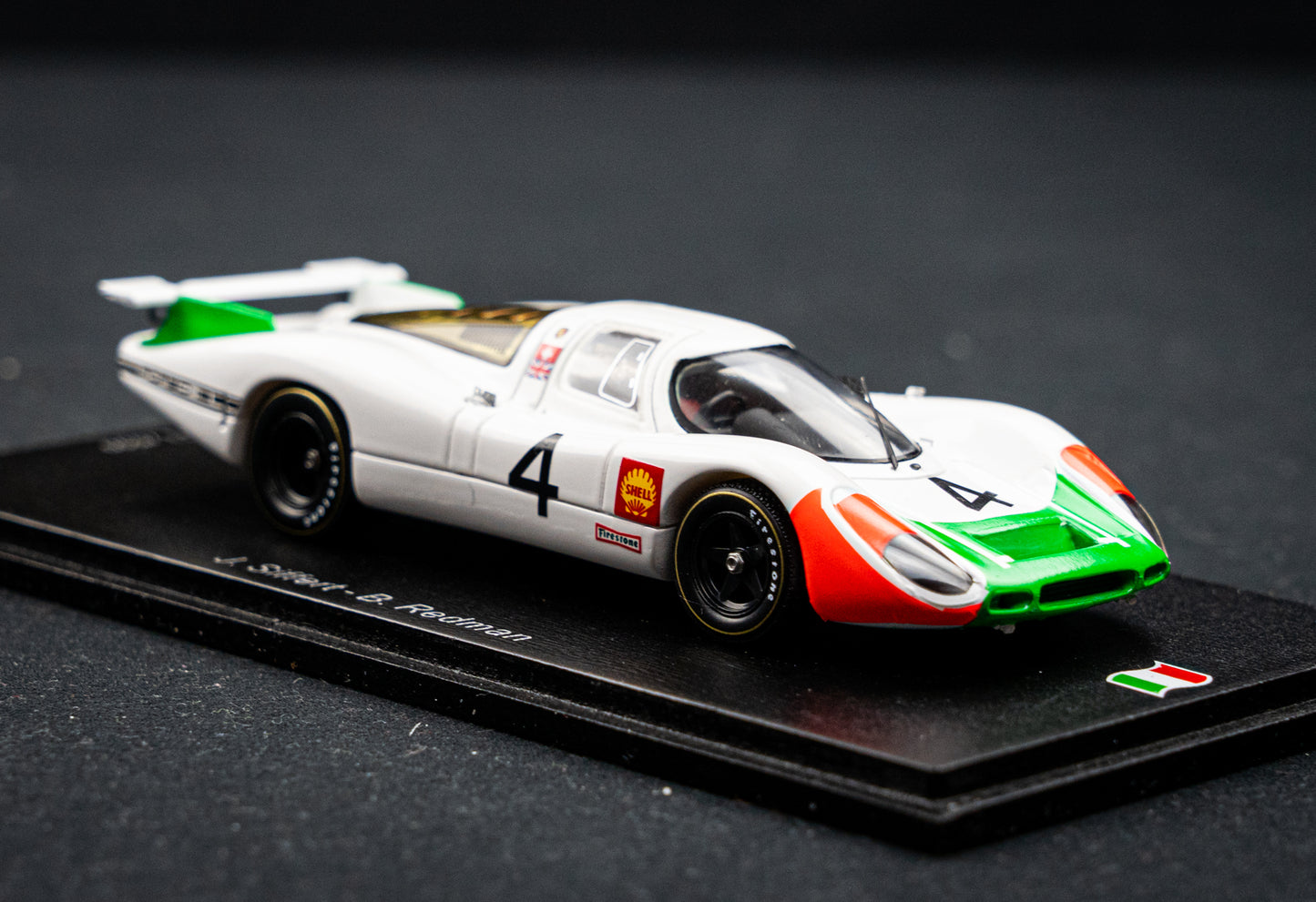 Porsche 908 LH #4 Siffert/Redman Sieger 1000 km Monza 1969, Spark 1:43