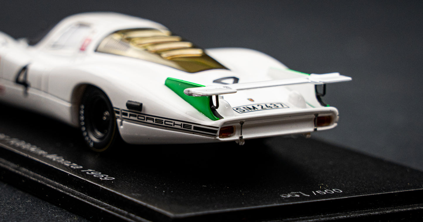 Porsche 908 LH #4 Siffert/Redman Sieger 1000 km Monza 1969, Spark 1:43