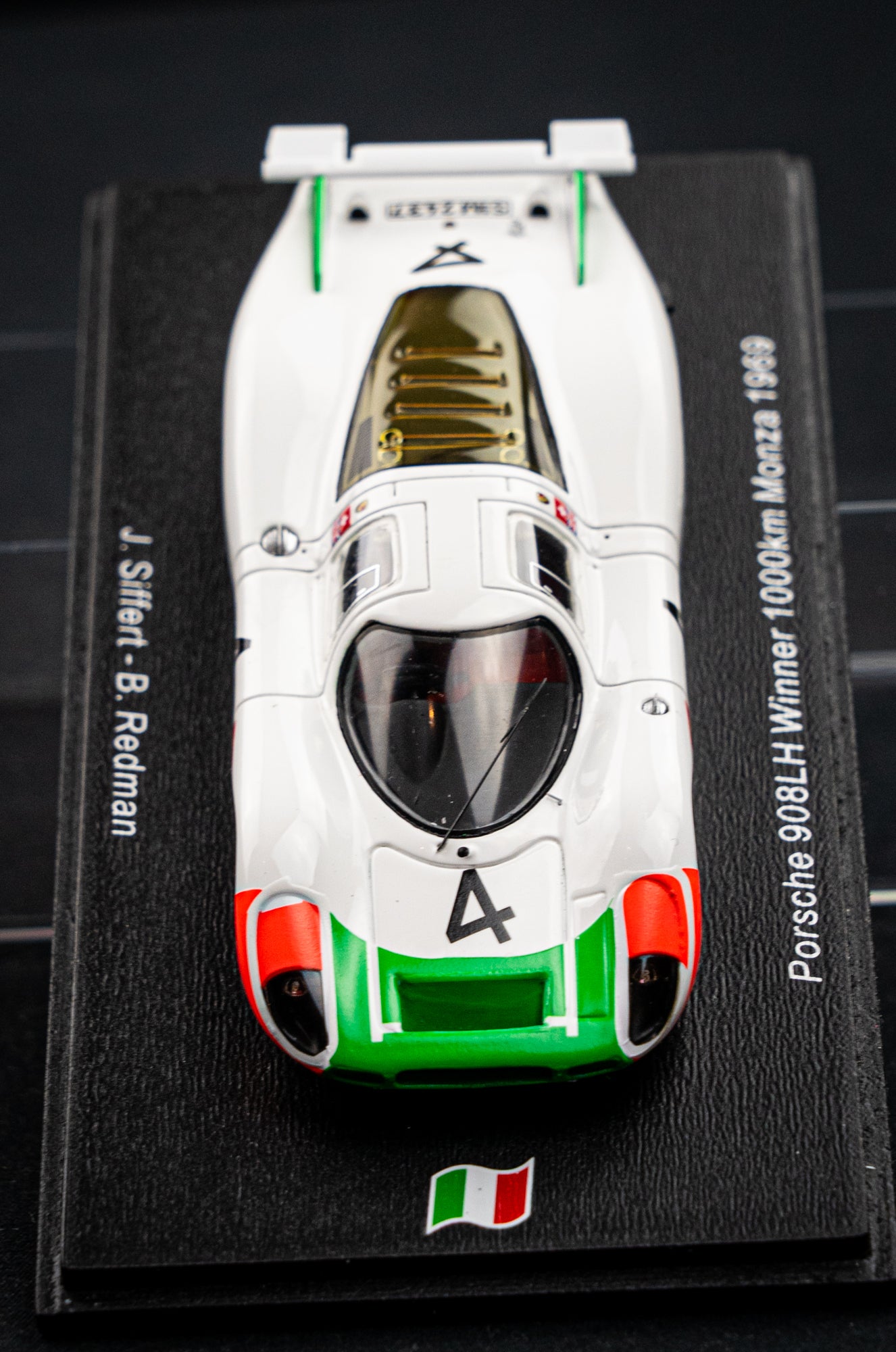 Porsche 908 LH #4 Siffert/Redman Sieger 1000 km Monza 1969, Spark 1:43