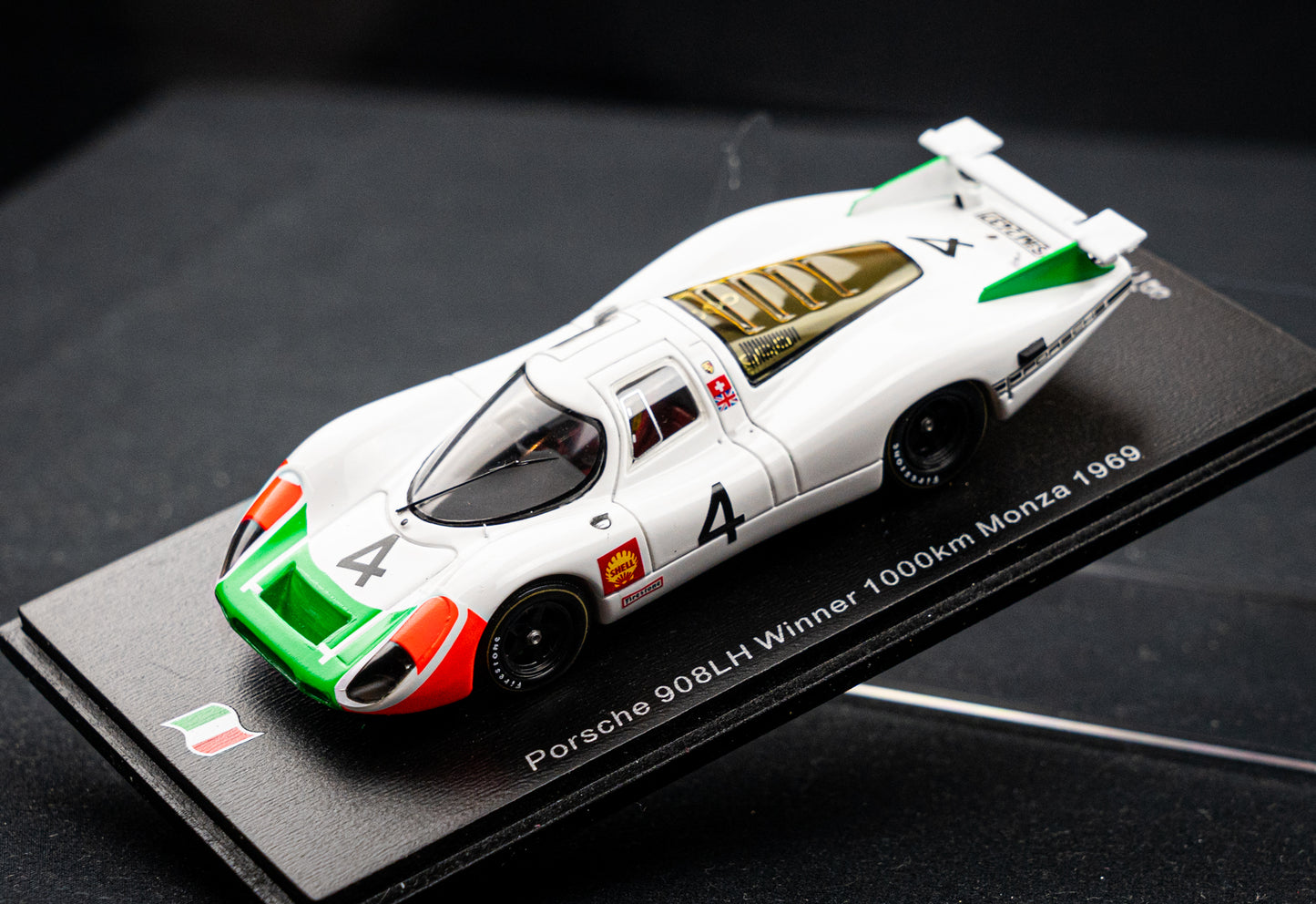 Porsche 908 LH #4 Siffert/Redman Sieger 1000 km Monza 1969, Spark 1:43