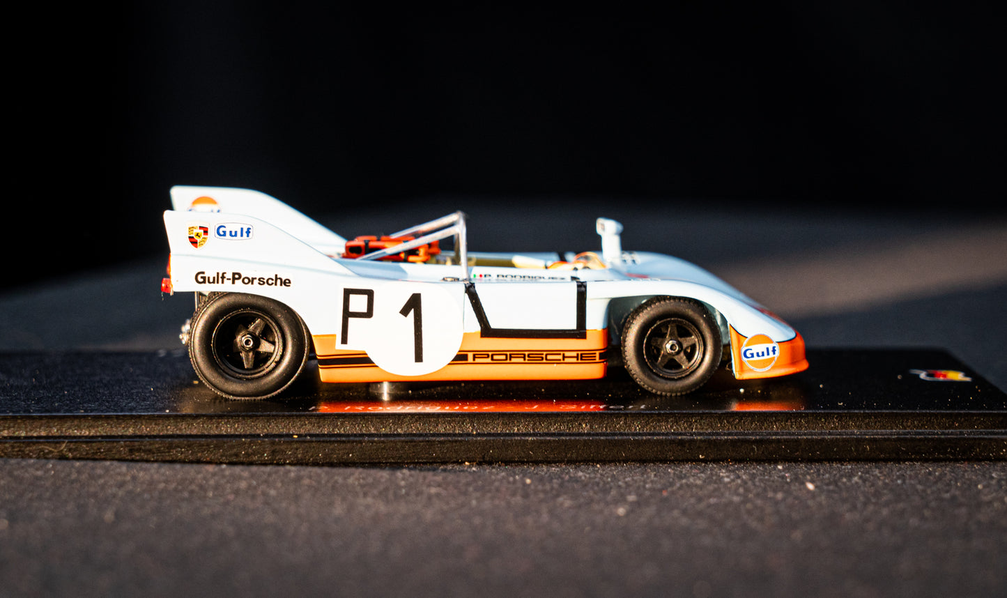 Porsche 908/03 #1 lim. 750 pcs. Rodriguez/Siffert 2nd 1000km Nürburgring 1971  Spark 1:43