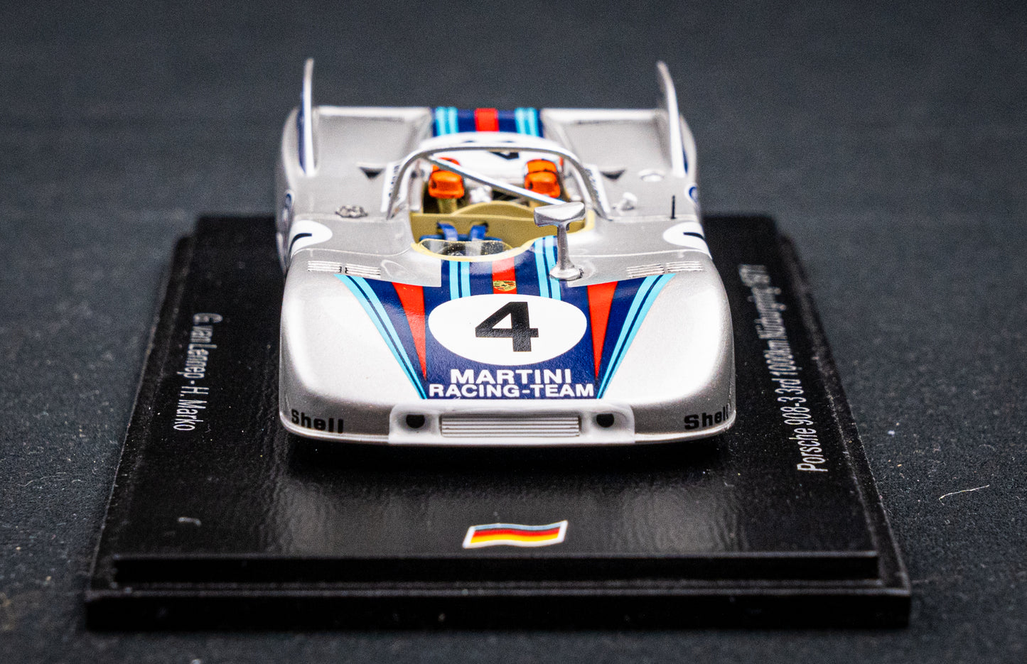 Porsche 908/03 #4 lim. 750 pcs. van Lennep / Marko 3rd 1000km Nürburgring 1971 Spark 1:43