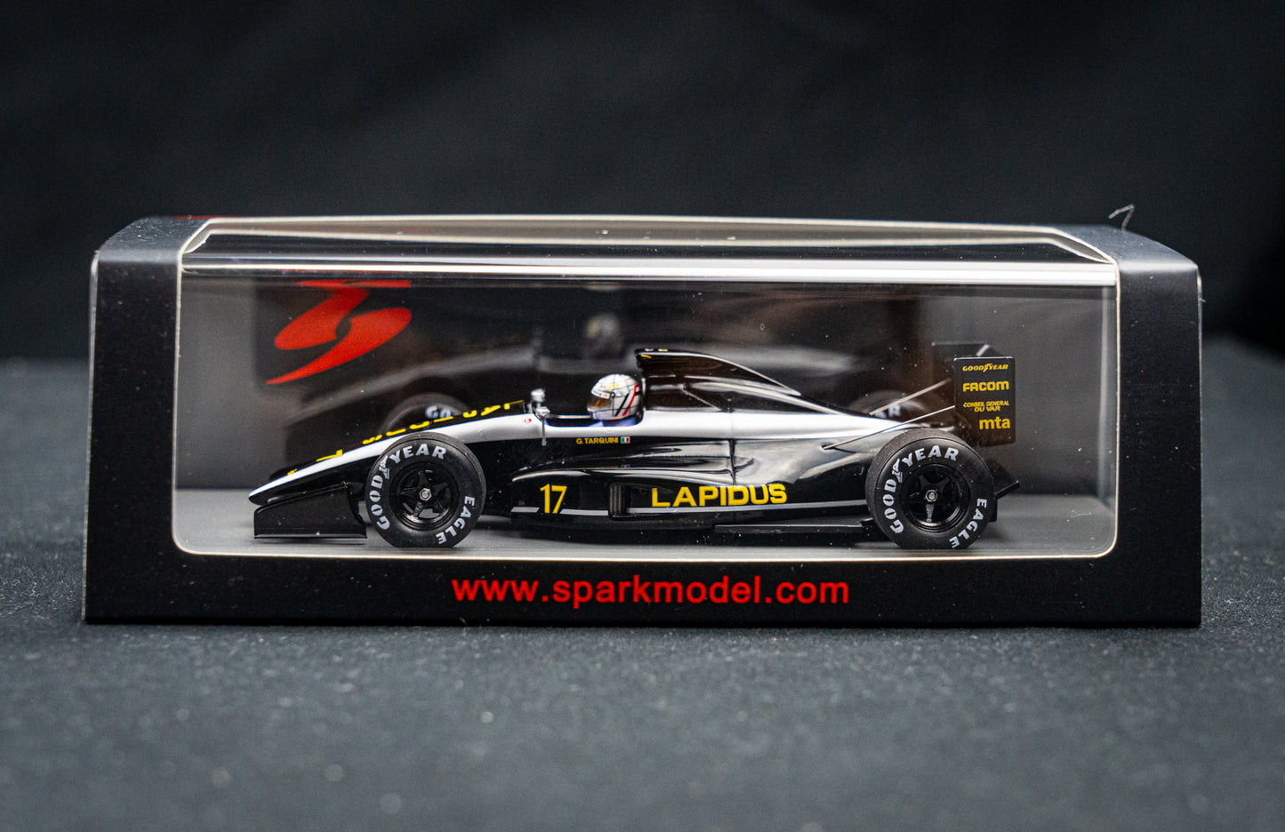 Gabriele Tarquini #17 AGS JH25 Formel 1 GP Ungarn 1990 - Spark 1:43