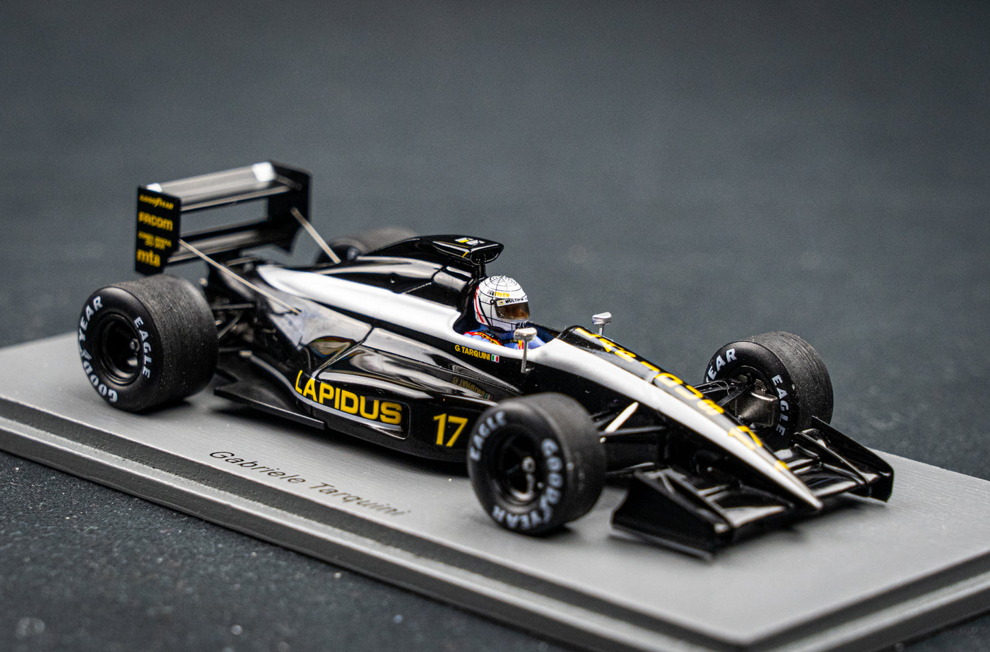 Gabriele Tarquini #17 AGS JH25 Formel 1 GP Ungarn 1990 - Spark 1:43