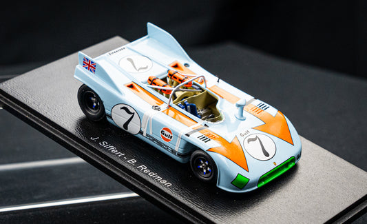 Porsche 908/03 Gulf #7 J. Siffert / B. Redman - Targa Florio 1971 Spark 1:43