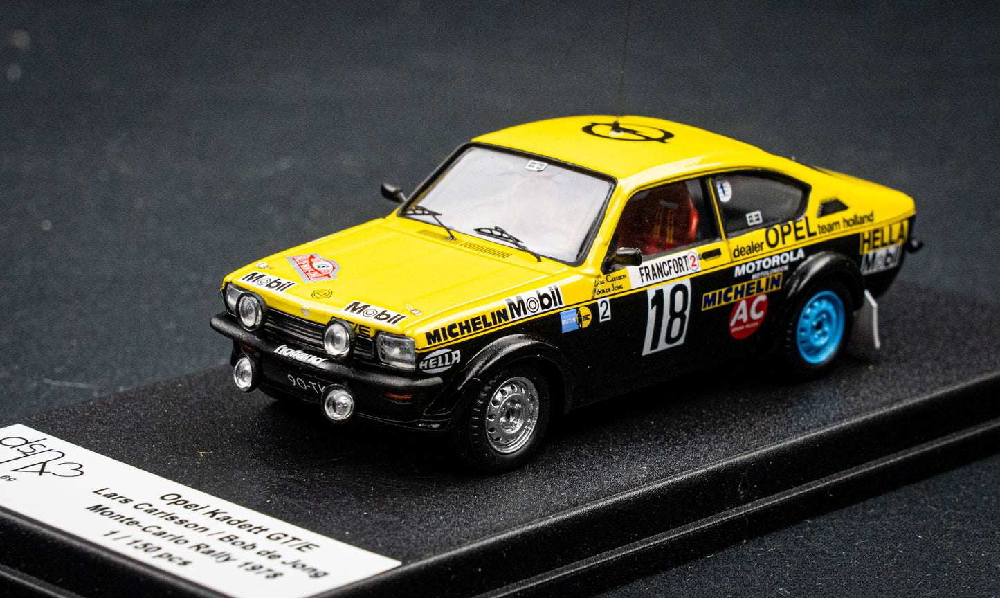 Opel Kadett GT/E DSN lim. 1/150 Stk. #18 L. Carlsson / de Jong Ra - Rallye Monte Carlo 1978