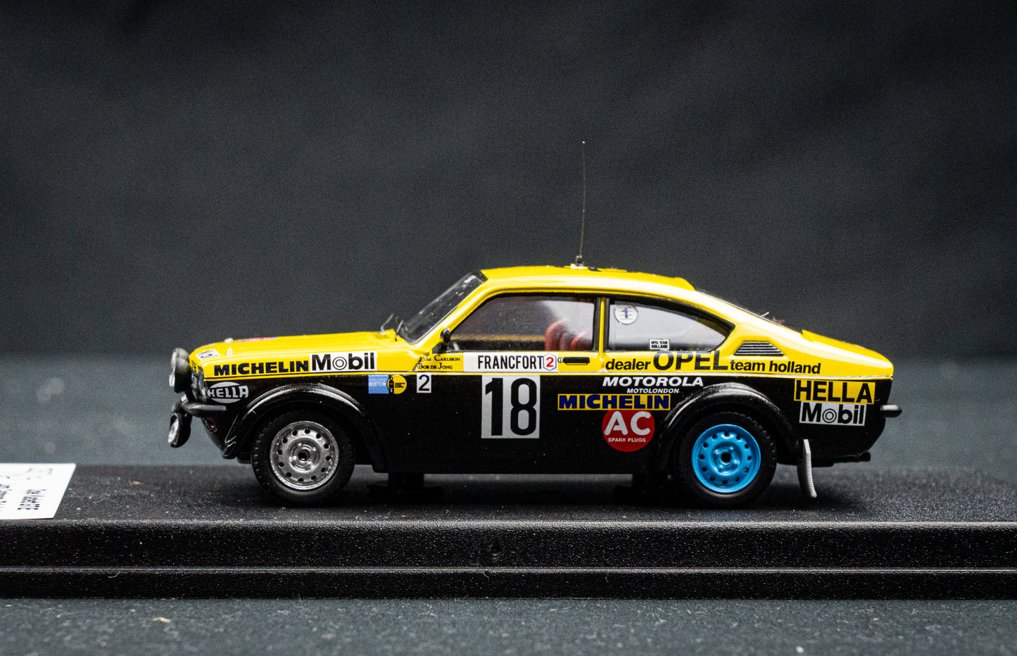 Opel Kadett GT/E DSN lim. 1/150 Stk. #18 L. Carlsson / de Jong Ra - Rallye Monte Carlo 1978