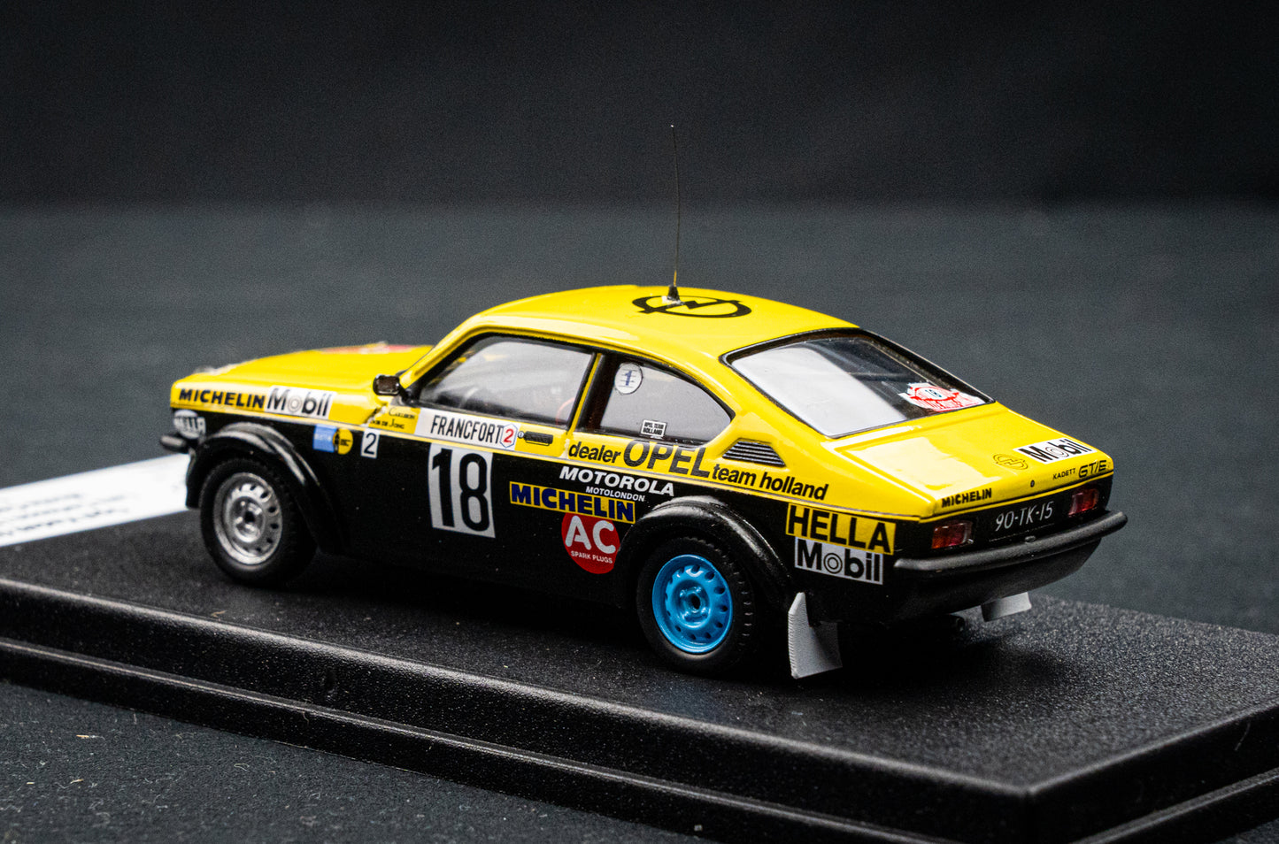 Opel Kadett GT/E DSN lim. 1/150 Stk. #18 L. Carlsson / de Jong Ra - Rallye Monte Carlo 1978