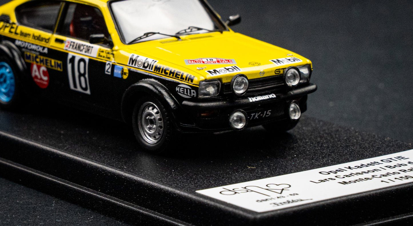 Opel Kadett GT/E DSN lim. 1/150 Stk. #18 L. Carlsson / de Jong Ra - Rallye Monte Carlo 1978